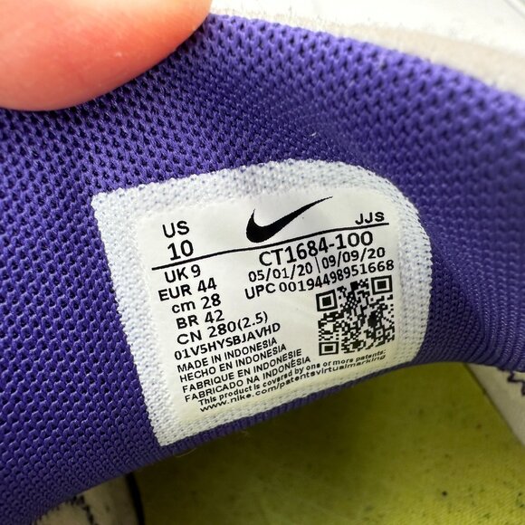 Nike Air Max 90 Men Size 10 CT1685-100 Infrared Black Cool Grey Training Shoes - Picture 11 of 12